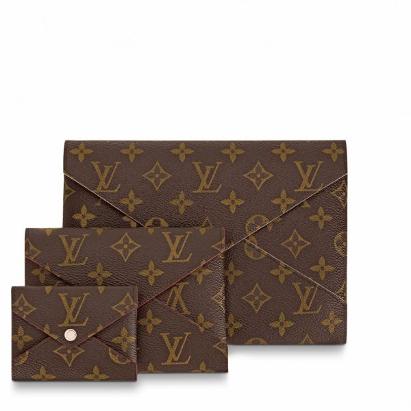 Louis Vuitton M62034 Pochette Kirigami Monogram Brown