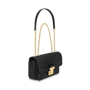 Louis Vuitton Marceau Chain Bag Black M46200