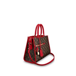 Louis Vuitton Monogram Canvas POPINCOURT PM RED M43433