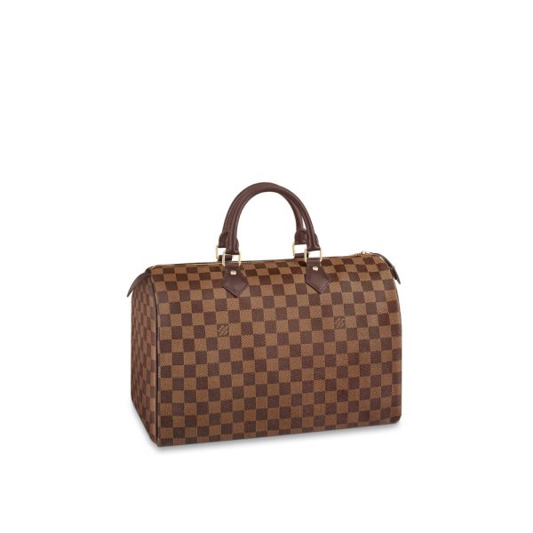 Louis Vuitton Damier Ebene Canvas Speedy 35 N41363