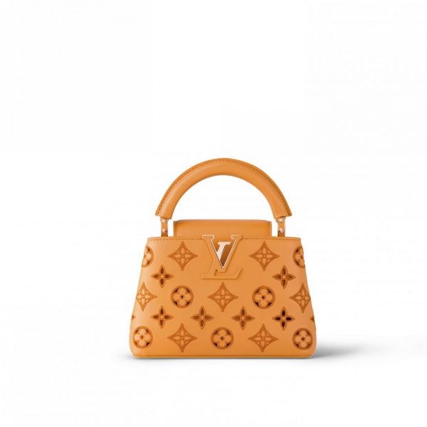 Louis Vuitton Capucines MINI White M23456 Black M56669 Orange M22863