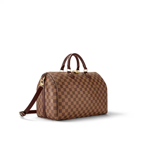 Louis Vuitton Damier Ebene Canvas Speedy Bandouliere 35 N41366