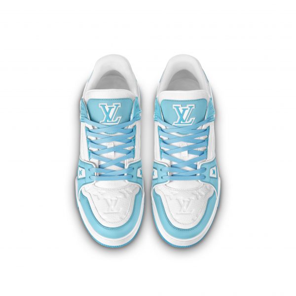 Louis Vuitton Trainer Sneaker Sky Blue 1ABOFM