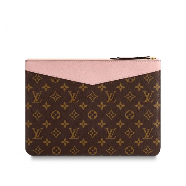 Louis Vuitton Monogram Rose Poudre M62942 Daily Pouch