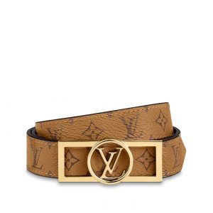 Louis Vuitton M0203U Autres Toiles Monogram Dauphine 25mm Reversible Belt