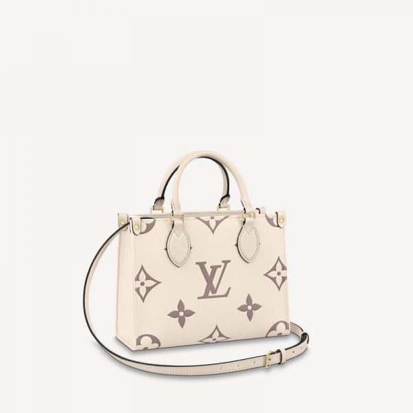 Louis Vuitton Empreinte Monogram Giant Onthego PM M45654 Creme Bois De Rose