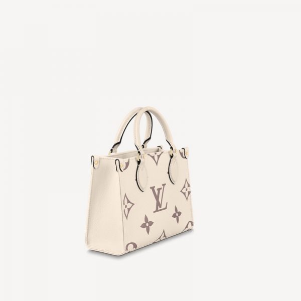 Louis Vuitton Empreinte Monogram Giant Onthego PM M45654 Creme Bois De Rose