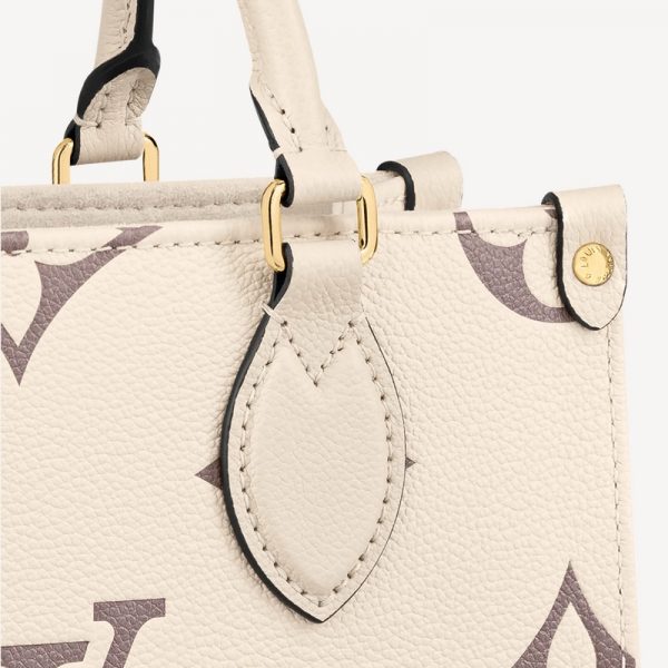 Louis Vuitton Empreinte Monogram Giant Onthego PM M45654 Creme Bois De Rose