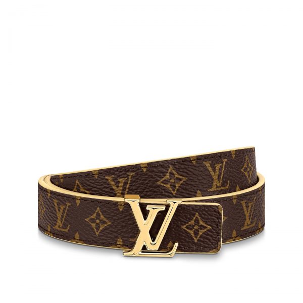 Louis Vuitton M0702X Yellow LV Iconic 20mm Reversible Belt