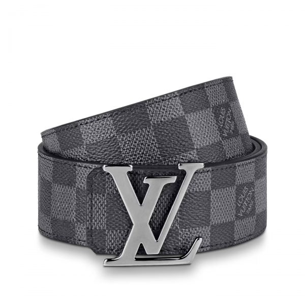 Louis Vuitton M0213U Graphite LV Initiales 40mm Reversible Belt