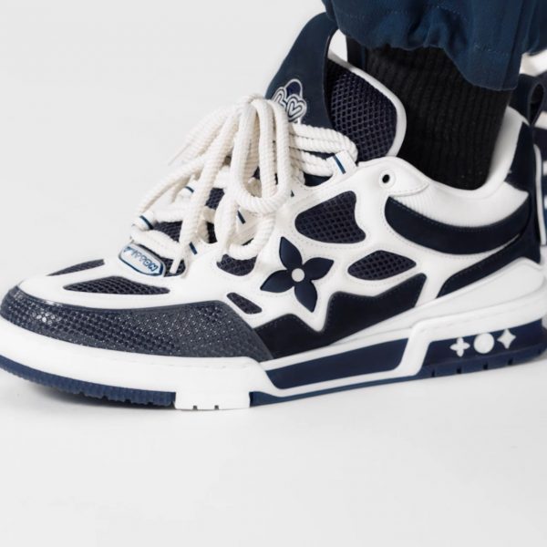 Louis Vuitton LV Skate Sneaker Navy Blue Marine 1ACF1U