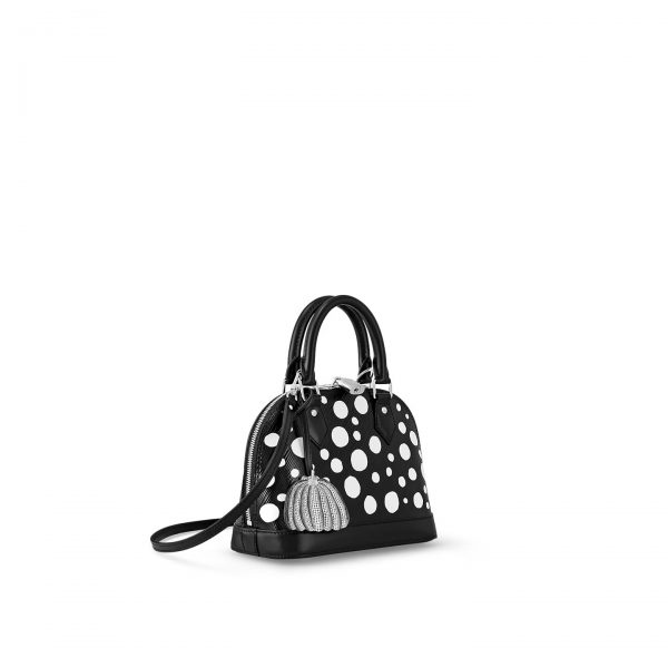 Louis Vuitton Black/White M21699 LV x YK Alma BB