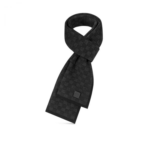 Louis Vuitton Anthracite M77988 Néo Petit Damier Scarf