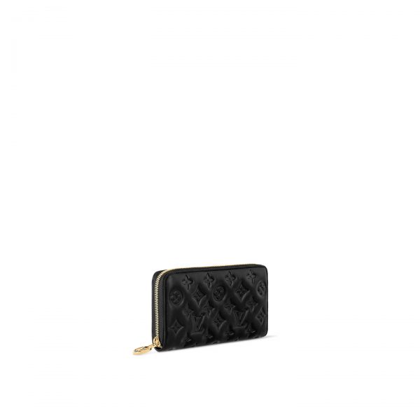 Louis Vuitton Black M81510 Zippy Wallet