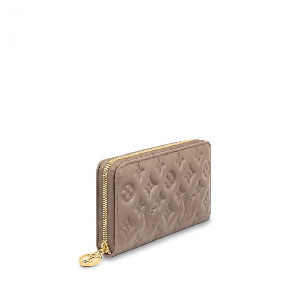 Louis Vuitton Taupe M81511 Zippy Wallet