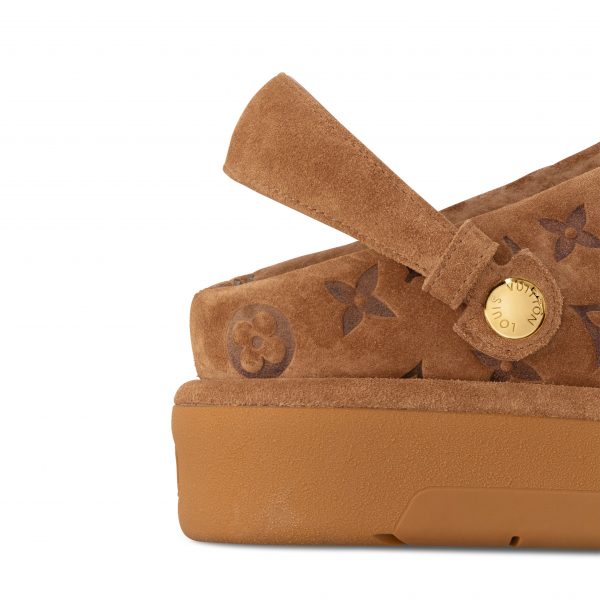 Louis Vuitton Aspen Platform Clog Brown 1ACHWJ