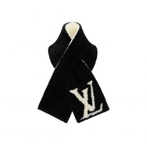 Louis Vuitton M79399 Comfy Black White Scarf