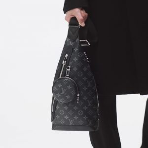 Louis Vuitton Monogram Eclipse M30936 Duo Slingbag