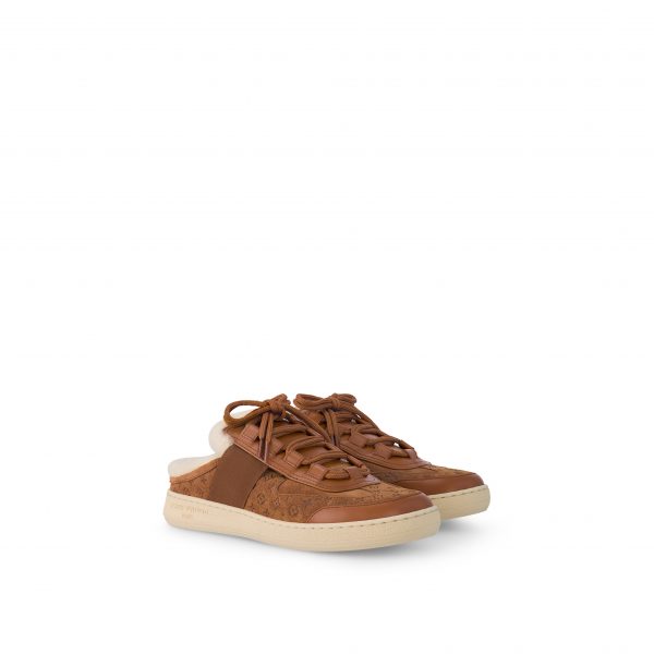 Louis Vuitton Lous Open Back Sneaker Cognac Brown 1ACADB