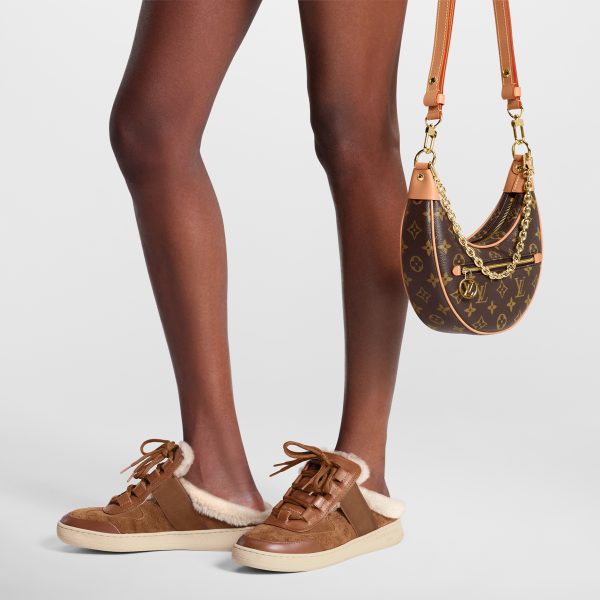 Louis Vuitton Lous Open Back Sneaker Cognac Brown 1ACADB