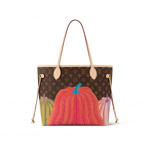 Louis Vuitton LV x YK Neverfull MM M46468 Pumpkin print