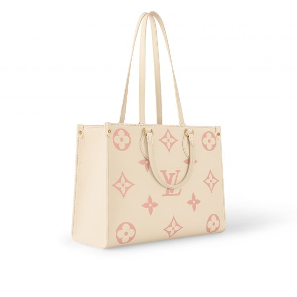 Louis Vuitton OnTheGo MM M21575 Crème Rose Trianon