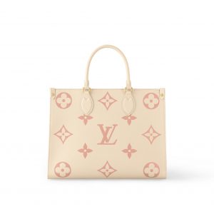 Louis Vuitton OnTheGo MM M21575 Crème Rose Trianon