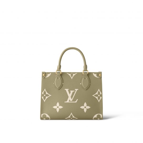 Louis Vuitton M46647 OnTheGo PM Khaki Cream