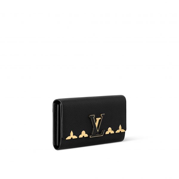 Louis Vuitton M64551 Capucines Wallet Black