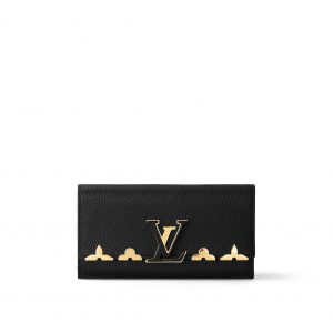 Louis Vuitton M64551 Capucines Wallet Black