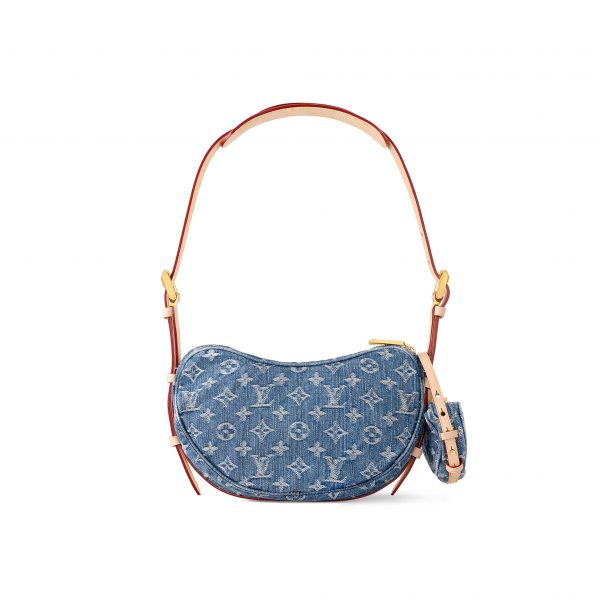 Louis Vuitton M46856 Croissant MM Denim Blue