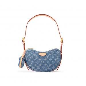 Louis Vuitton M46856 Croissant MM Denim Blue