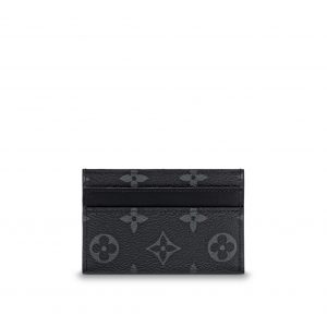 Louis Vuitton M62170 Double Card Holder Monogram Eclipse