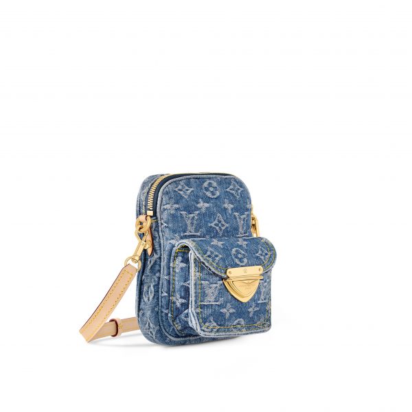 Louis Vuitton M82948 Fairfax Pochette Denim Blue