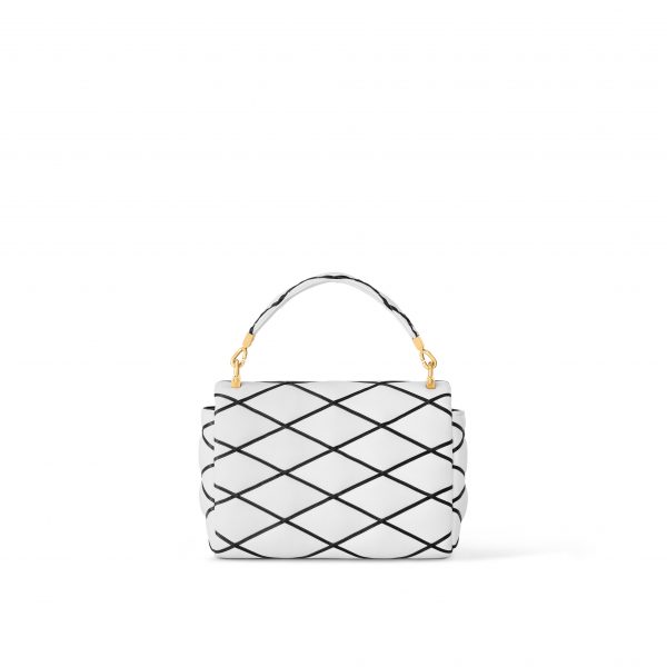 Louis Vuitton M22890 GO-14 MM White/Black