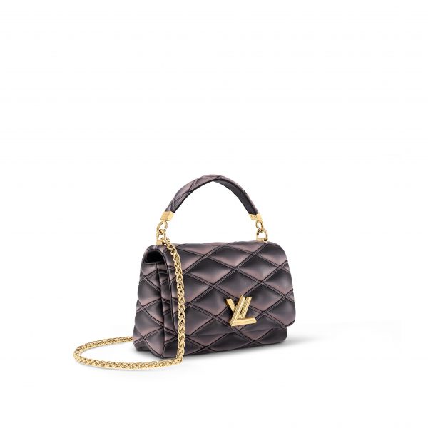 Louis Vuitton M23569 GO-14 MM Black/Pink