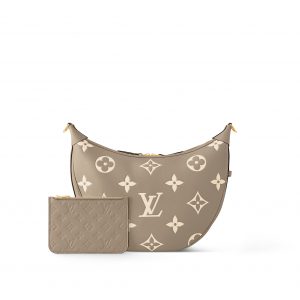 Louis Vuitton M46738 Loop Hobo Dove Gray Cream