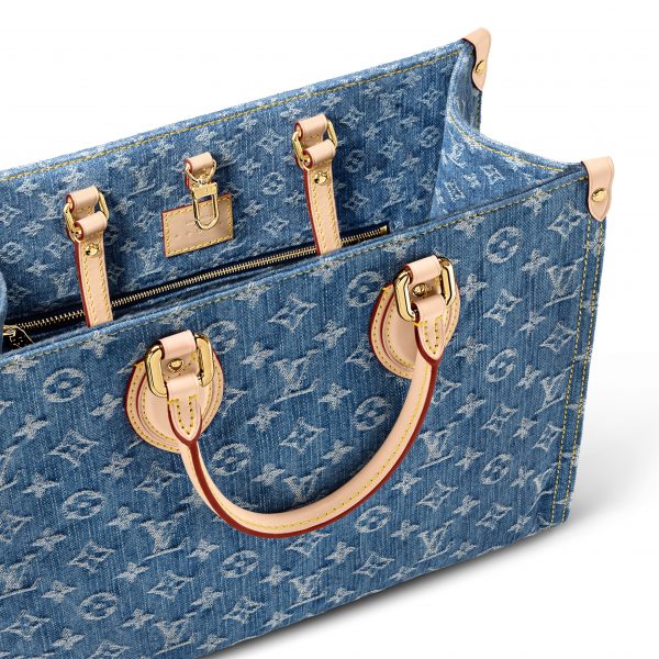 Louis Vuitton M46871 OnTheGo MM Denim Blue