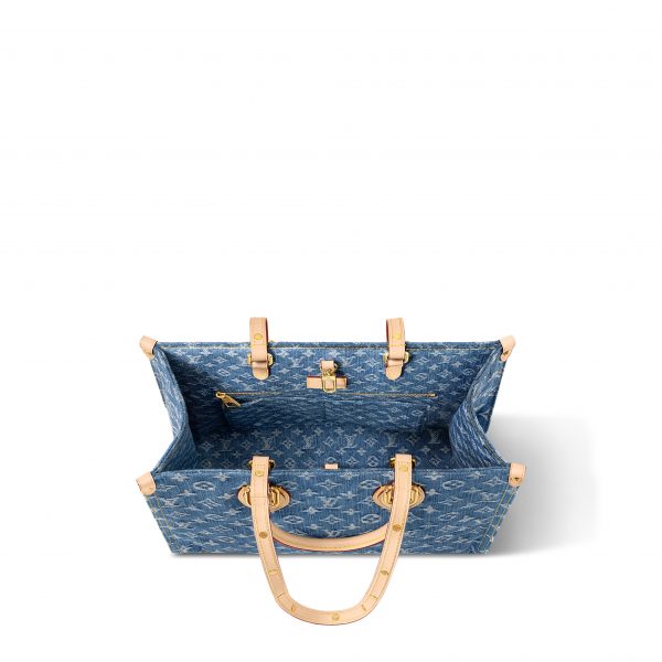 Louis Vuitton M46871 OnTheGo MM Denim Blue