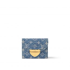 Louis Vuitton M82959 Victorine Wallet Denim Blue