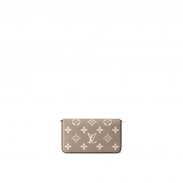 Louis Vuitton M82610 Félicie Pochette Tourterelle Gray