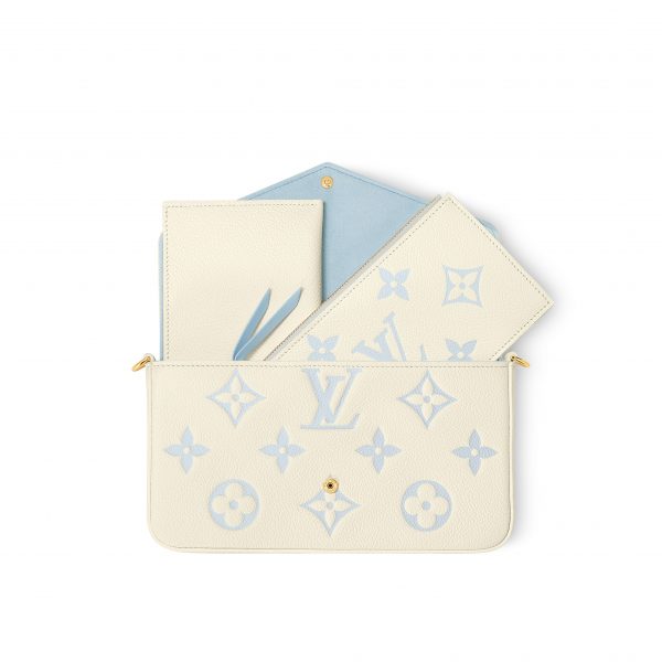 Louis Vuitton M83025 Félicie Pochette Candy Blue