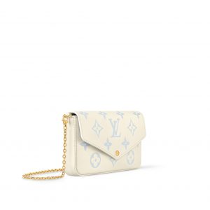 Louis Vuitton M83025 Félicie Pochette Candy Blue