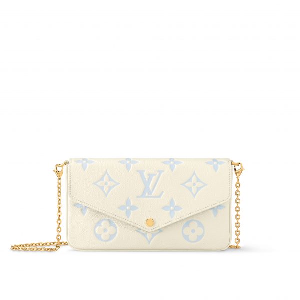 Louis Vuitton M83025 Félicie Pochette Candy Blue