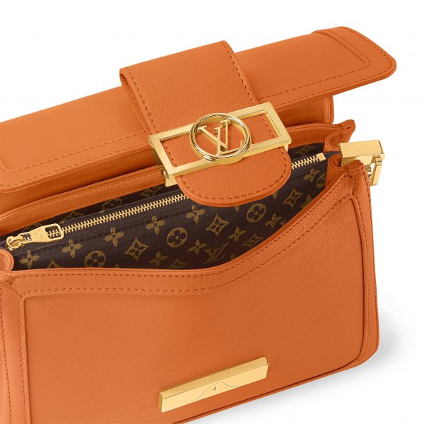 Louis Vuitton M25048 Dauphine Soft MM Orange