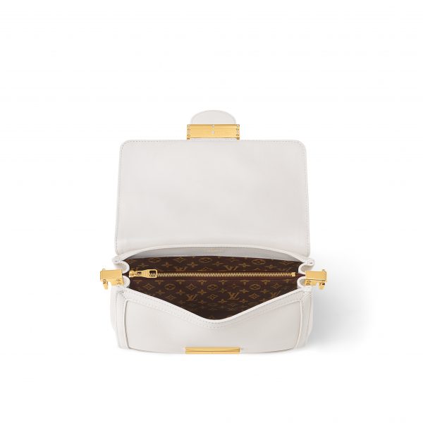 Louis Vuitton M25050 Dauphine Soft MM White