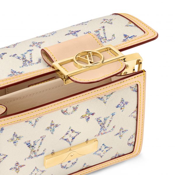 Louis Vuitton M24841 Mini Dauphine Multicolor Beige