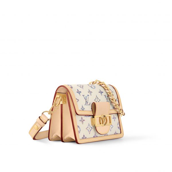 Louis Vuitton M24841 Mini Dauphine Multicolor Beige