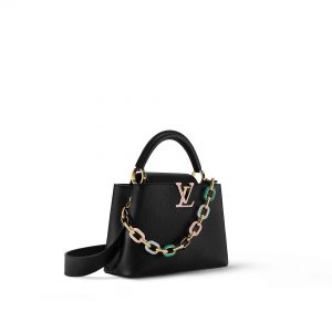 Louis Vuitton M21641 Capucines BB Bag Black