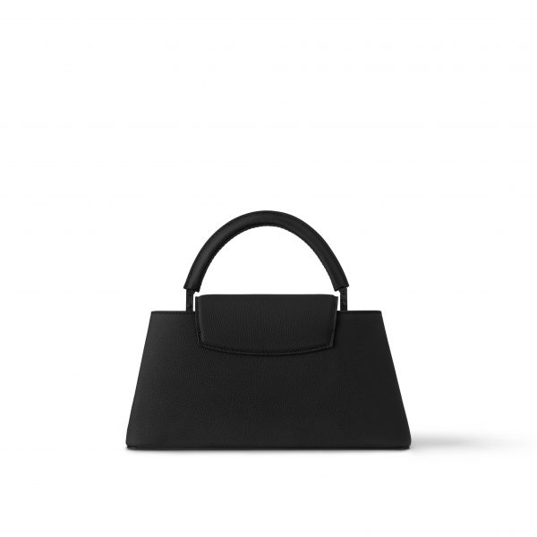 Louis Vuitton M23947 Capucines East-West MM All Black